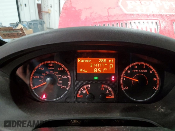 2016 Ram ProMaster Cargo with VIN 3C6TRVNG5GE127177, listed as a Copart auction lot 86083194 with 314,777 mi miles and Clean Title. Bid and sale history available at DreamBid. Image 9.