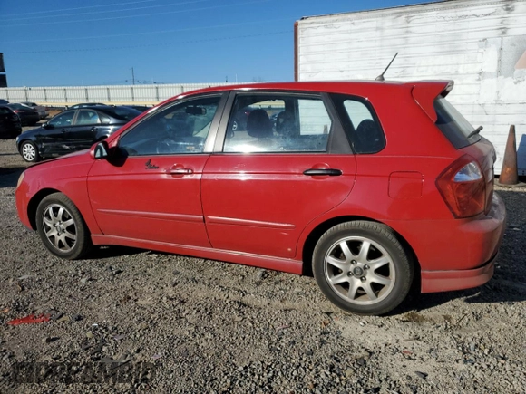 2005 Kia Spectra with VIN KNAFE161455146328, listed as a Copart auction lot 77605534 with 110,605 mi miles and Salvage Title. Bid and sale history available at DreamBid. Image 2.