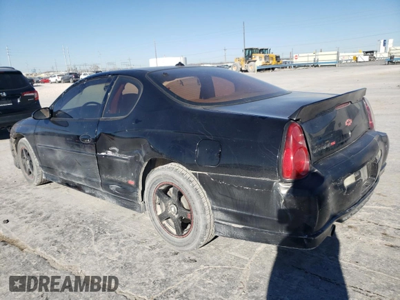 2003 Chevrolet Monte Carlo SS with VIN 2G1WX12K139239036, listed as a Copart auction lot 77154623 with 115,964 mi miles and Salvage Title. Bid and sale history available at carsss.com. Image 2.