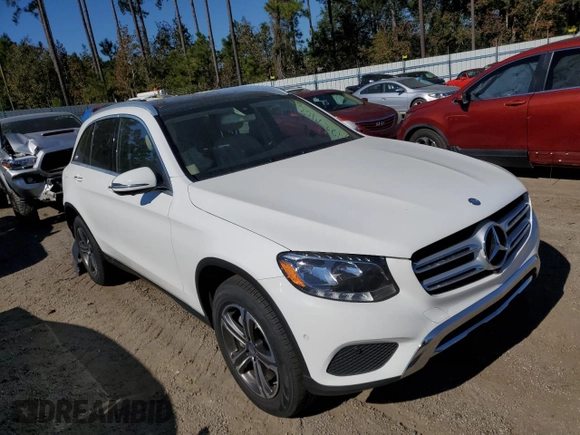 2017 Mercedes-Benz GLC with VIN WDC0G4KB0HF162988, listed as a Copart auction lot 64227402 with 76,511 mi miles. Bid and sale history available at carsss.com. Image 1.