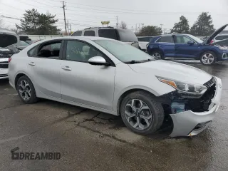 2020 Kia Forte LXS with VIN 3KPF24AD0LE187832, listed as a Copart auction lot 47939575 with 0 mi miles and Salvage Title. Bid and sale history available at carsss.com. Image 4.