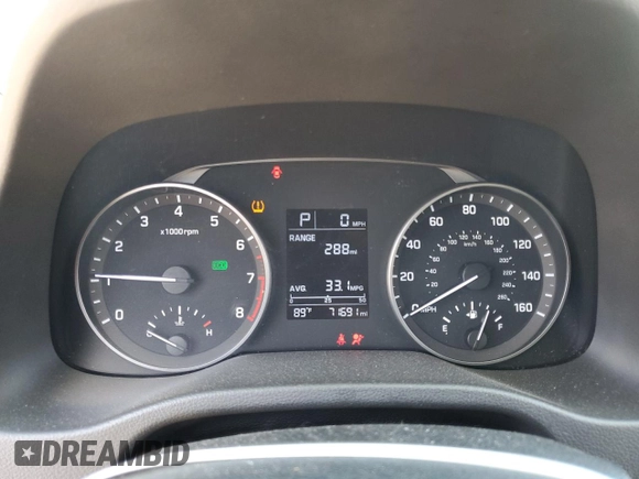 2017 Hyundai Elantra SE with VIN KMHD74LF0HU422144, listed as a Copart auction lot 58440525 with 71,691 mi miles and Salvage title. Bid and sale history available at DreamBid. Image 9.