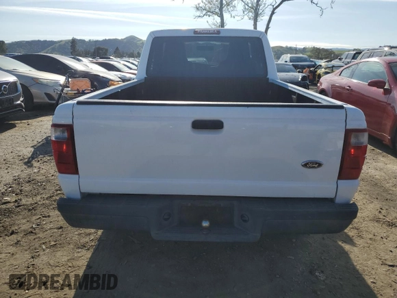 2004 Ford Ranger XL with VIN 1FTYR10D84PA77116, listed as a Copart auction lot 48783225 with 99,003 mi miles and Clean title. Bid and sale history available at DreamBid. Image 6.