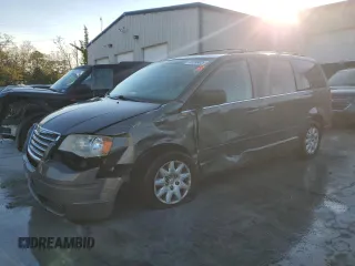2010 Chrysler Town & Country LX with VIN 2A4RR4DE3AR344191, listed as a Copart auction lot 41399625 with 163,934 mi miles and Salvage Title. Bid and sale history available at DreamBid. Image 1.
