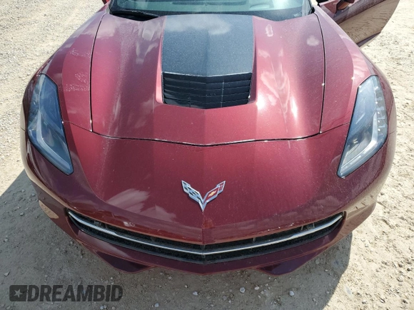 2019 Chevrolet Corvette 2LT with VIN 1G1YD2D78K5101540, listed as a Copart auction lot 74342804 with 0 mi miles and Salvage Title. Bid and sale history available at carsss.com. Image 11.