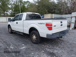 2010 Ford F-150 XL with VIN 1FTEX1EW7AKE03483, listed as a IAAI auction lot 41661717 with 204,739 mi miles. Bid and sale history available at carsss.com. Image 3.