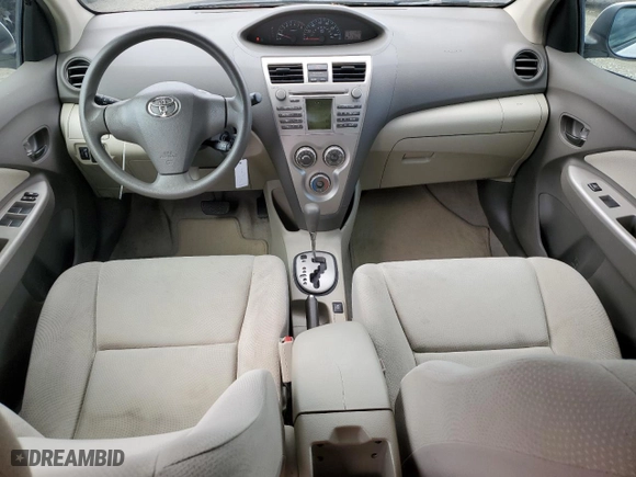 2010 Toyota Yaris with VIN JTDBT4K3XA1360659, listed as a Copart auction lot 51490475 with 210,967 mi miles and Salvage Title. Bid and sale history available at carsss.com. Image 8.