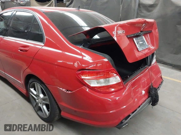 2011 Mercedes-Benz C-Class C 300 Sport with VIN WDDGF5EB1BA460727, listed as a IAAI auction lot 42042041 with 126,507 mi miles. Bid and sale history available at carsss.com. Image 6.