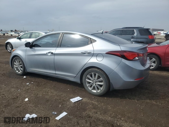2016 Hyundai Elantra SE with VIN 5NPDH4AE3GH659716, listed as a Copart auction lot 51221755 with 97,233 mi miles and Salvage title. Bid and sale history available at DreamBid. Image 2.