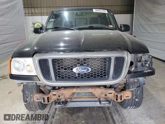 2005 Ford Ranger XLT with VIN 1FTZR45E45PA79874, listed as a Copart auction lot 58463165 with 121,540 mi miles and Salvage title. Bid and sale history available at DreamBid. Image 5.