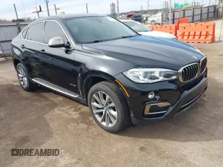 2015 BMW X6 xDrive35i with VIN 5UXKU2C56F0F95429, listed as a IAAI auction lot 41754635 with 79,503 mi miles. Bid and sale history available at carsss.com. Image 1.