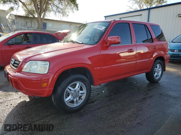 2000 Honda CR-V EX with VIN JHLRD1863YC017012, listed as a Copart auction lot 71939484 with 195,344 mi miles and Salvage Title. Bid and sale history available at carsss.com. Image 1.