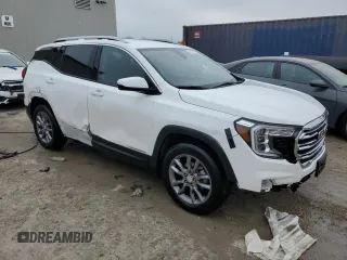 2023 GMC Terrain SLT with VIN 3GKALVEG9PL234444, listed as a Copart auction lot 51701135 with 27,744 mi miles and Salvage Title. Bid and sale history available at carsss.com. Image 4.