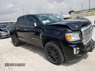 2022 GMC Canyon 4WD Denali with VIN 1GTG6EEN2N1205576, listed as a Copart auction lot 67949583 with 26,885 mi miles. Bid and sale history available at carsss.com. Image 4.