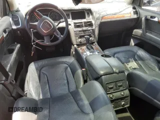 2011 Audi Q7 S line with VIN WA1DGAFE3BD006595, listed as a Copart auction lot 61010615 with 184,175 mi miles and Salvage title. Bid and sale history available at DreamBid. Image 8.