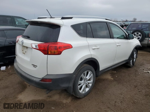 2013 Toyota RAV4 Limited with VIN 2T3DFREV0DW107253, listed as a Copart auction lot 52203135 with 160,803 mi miles and Salvage Title. Bid and sale history available at carsss.com. Image 3.