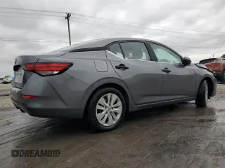 2024 Nissan Sentra S z VIN 3N1AB8BV9RY290833, wystawiony jako Copart lot #55655275 z przebiegiem 35 999 mil mil oraz Szkoda całkowita • Salvage title. Historia ofert i sprzedaży dostępna na DreamBid. Obrazek 3.