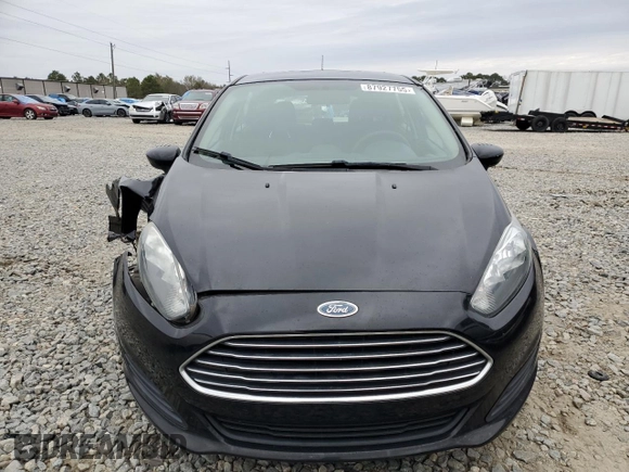 2018 Ford Fiesta SE with VIN 3FADP4EJ9JM105808, listed as a Copart auction lot 87927755 with 104,055 mi miles and Salvage Title. Bid and sale history available at DreamBid. Image 5.