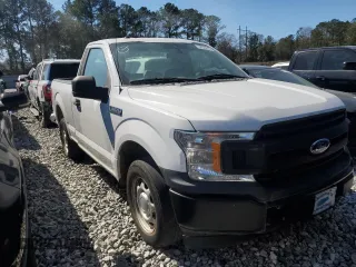 2019 Ford F-150 XL with VIN 1FTMF1CB3KKE88029, listed as a Copart auction lot 38526814 with 99,657 mi miles and Salvage title. Bid and sale history available at DreamBid. Image 10.