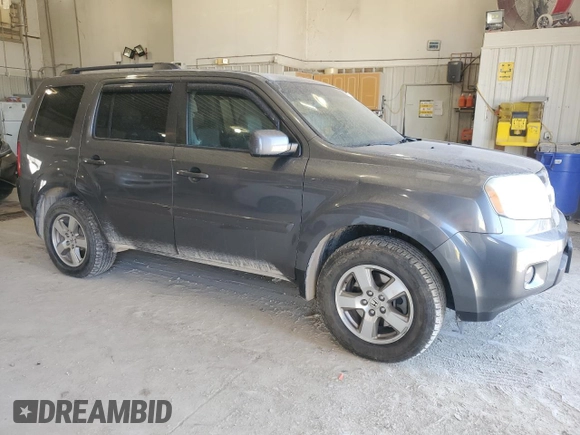 2011 Honda Pilot EX with VIN 5FNYF4H49BB106662, listed as a Copart auction lot 48702105 with 231,697 mi miles and Salvage Title. Bid and sale history available at DreamBid. Image 4.