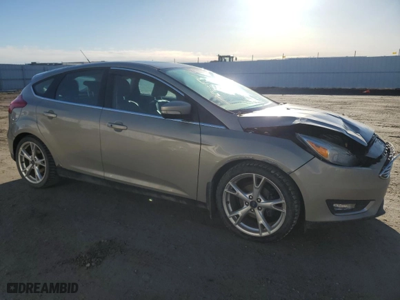 2015 Ford Focus Titanium with VIN 1FADP3N20FL272134, listed as a Copart auction lot 52144175 with 159,423 mi miles and Salvage Title. Bid and sale history available at carsss.com. Image 4.