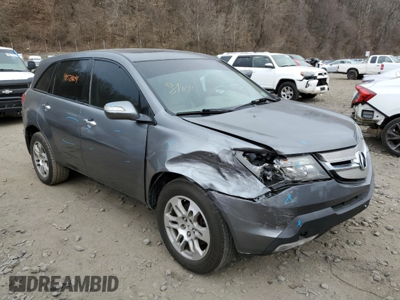 2009 Acura MDX Tech Pkg with VIN 2HNYD28689H515472, listed as a Copart auction lot 53774665 with 150,019 mi miles and Non Repairable. Bid and sale history available at carsss.com. Image 4.