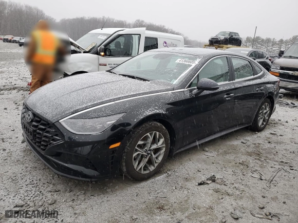2023 Hyundai Sonata SEL with VIN KMHL64JA2PA301363, listed as a Copart auction lot 41366605 with 18,130 mi miles and Salvage Title. Bid and sale history available at carsss.com. Image 1.