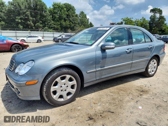 2006 Mercedes-Benz C 280 Luxury z VIN WDBRF54H16A902788, wystawiony jako Copart lot #64110175 z przebiegiem 62 924 mil mil oraz Czysty tytuł • Clean title. Historia ofert i sprzedaży dostępna na DreamBid. Obrazek 1.