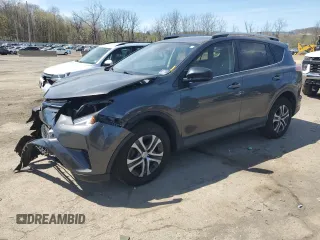 2017 Toyota RAV4 LE with VIN JTMBFREV7HJ167056, listed as a Copart auction lot 54156215 with 93,475 mi miles and Salvage Title. Bid and sale history available at carsss.com. Image 1.