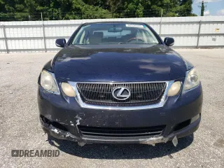 2008 Lexus GS 350 with VIN JTHCE96S280019638, listed as a Copart auction lot 68098924 with 243,871 mi miles and Salvage Title. Bid and sale history available at carsss.com. Image 5.