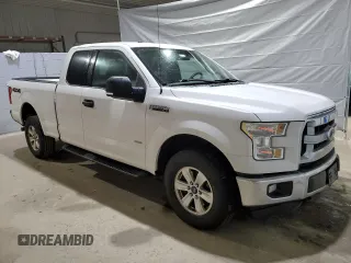 2015 Ford F-150 XLT with VIN 1FTEX1EP9FFB18051, listed as a Copart auction lot 50727605 with 144,792 mi miles and Salvage Title. Bid and sale history available at DreamBid. Image 4.