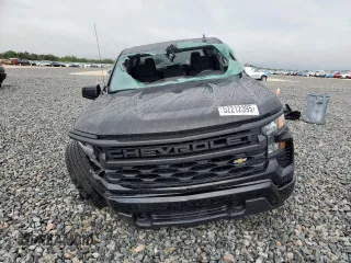 2024 Chevrolet Silverado 1500 Custom with VIN 3GCPDBEK4RG255834, listed as a Copart auction lot 52212395 with 8,945 mi miles and Salvage Title. Bid and sale history available at DreamBid. Image 5.