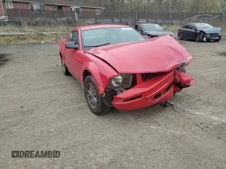 2005 Ford Mustang Deluxe with VIN 1ZVFT80N855115559, listed as a Copart auction lot 52287755 with 0 mi miles and Salvage Title. Bid and sale history available at carsss.com. Image 11.
