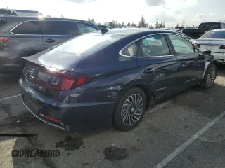 2022 Hyundai Sonata Hybrid Limited with VIN KMHL54JJ8NA038750, listed as a Copart auction lot 46151403 with 9,401 mi miles. Bid and sale history available at carsss.com. Image 3.