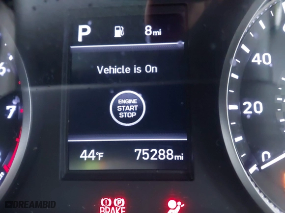 2019 Hyundai Elantra SEL with VIN KMHD84LF0KU766660, listed as a IAAI auction lot 41516050 with 75,288 mi miles. Bid and sale history available at carsss.com. Image 16.