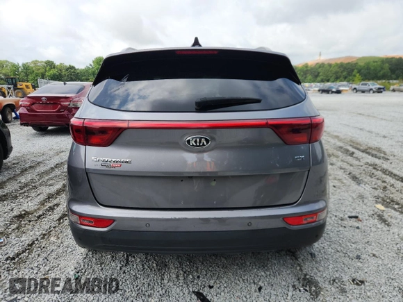2017 Kia Sportage EX with VIN KNDPN3AC3H7208936, listed as a Copart auction lot 61770575 with 124,645 mi miles and Clean title. Bid and sale history available at DreamBid. Image 6.