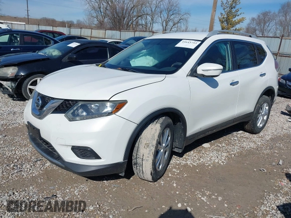 2014 Nissan Rogue SV with VIN 5N1AT2MV2EC767234, listed as a IAAI auction lot 41643753 with 182,355 mi miles. Bid and sale history available at carsss.com. Image 17.