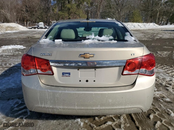 2011 Chevrolet Cruze LT w/2LT with VIN 1G1PG5S98B7212134, listed as a Copart auction lot 45471955 with 156,478 mi miles and Clean Title. Bid and sale history available at carsss.com. Image 6.