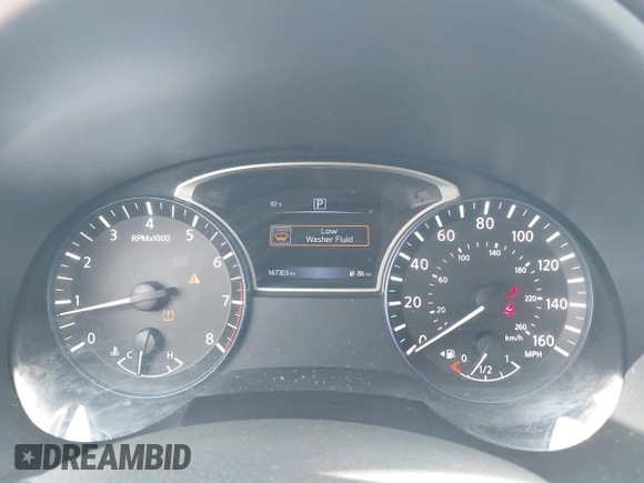 2016 Nissan Altima SR with VIN 1N4AL3APXGC227638, listed as a IAAI auction lot 42079982 with 167,303 mi miles and . Bid and sale history available at carsss.com. Image 7.