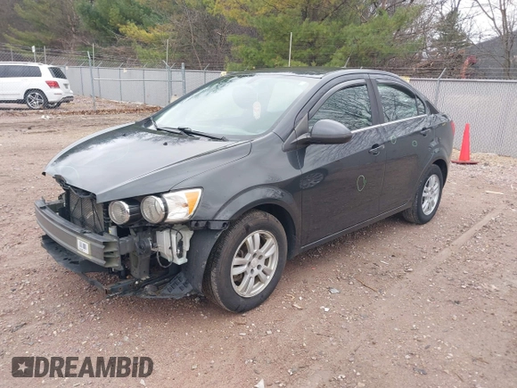 2014 Chevrolet Sonic LT with VIN 1G1JC5SH1E4236385, listed as a IAAI auction lot 42066948 with 126,200 mi miles and . Bid and sale history available at DreamBid. Image 2.
