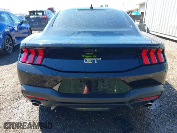 2024 Ford Mustang GT with VIN 1FA6P8CF9R5400357, listed as a IAAI auction lot 41841076 with 18,016 mi miles. Bid and sale history available at carsss.com. Image 17.