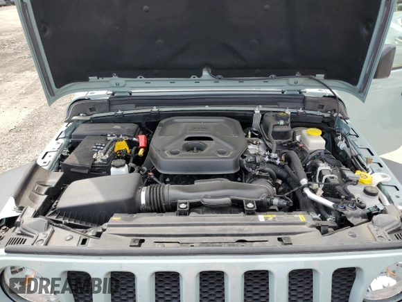 2023 Jeep Wrangler Sport S z VIN 1C4HJXDN7PW681537, wystawiony jako Copart lot #63458155 z przebiegiem 18 602 mil mil oraz Szkoda całkowita • Salvage title. Historia ofert i sprzedaży dostępna na DreamBid. Obrazek 12.