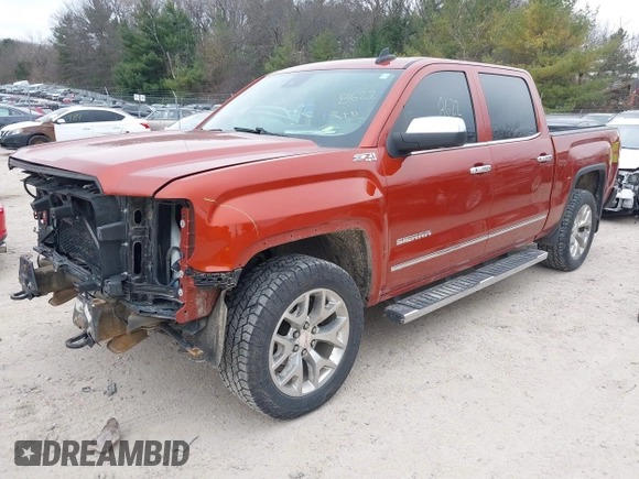 2015 GMC Sierra 1500 SLT with VIN 3GTU2VEC9FG194995, listed as a IAAI auction lot 41998622 with 145,437 mi miles and . Bid and sale history available at DreamBid. Image 2.