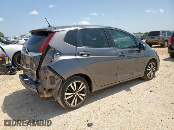 2020 Honda Fit EX with VIN 3HGGK5H8XLM716391, listed as a Copart auction lot 61165085 with 91,399 mi miles and Salvage title. Bid and sale history available at DreamBid. Image 3.