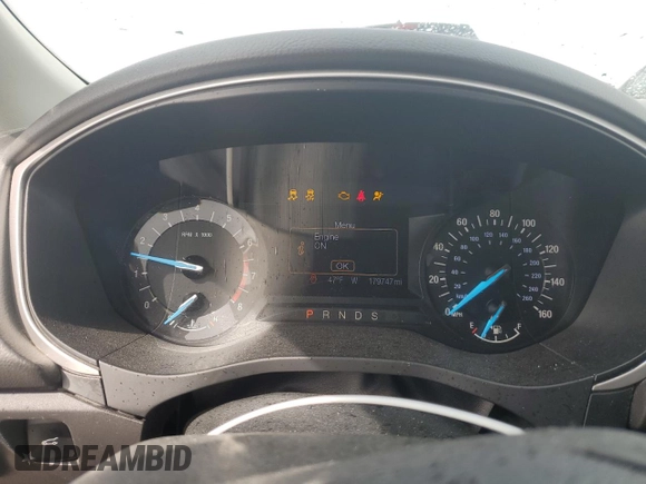 2013 Ford Fusion SE with VIN 3FA6P0HR1DR221952, listed as a Copart auction lot 51601035 with 179,747 mi miles and Clean title. Bid and sale history available at DreamBid. Image 9.