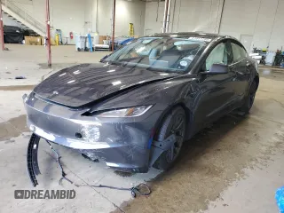 2025 Tesla Model 3 Long Range с VIN 5YJ3E1EA4SF935533, выставлен на аукционе Copart как лот 61851795 с пробегом Не указан миль и Списание • Salvage title. История ставок и продаж доступна на DreamBid. Изображение 1.