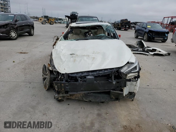 2018 Infiniti Q60 Sport with VIN JN1EV7EK1JM342872, listed as a Copart auction lot 68375312 with Not Provided miles and . Bid and sale history available at DreamBid. Image 5.