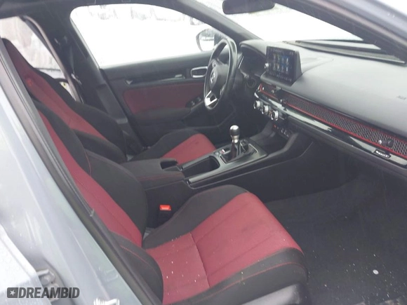 2022 Honda Civic Si with VIN 2HGFE1E50NH470751, listed as a IAAI auction lot 41576530 with 88,887 mi miles. Bid and sale history available at carsss.com. Image 5.