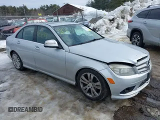 2009 Mercedes-Benz C-Class 3.0L Sport with VIN WDDGF81X29R071397, listed as a IAAI auction lot 41646304 with 226,077 mi miles. Bid and sale history available at carsss.com. Image 1.