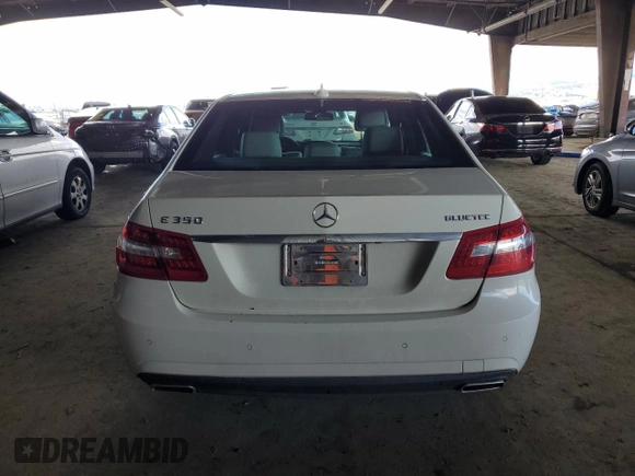 2011 Mercedes-Benz E 350 Luxury with VIN WDDHF2EB4BA498424, listed as a Copart auction lot 49117145 with 219,517 mi miles and Salvage title. Bid and sale history available at DreamBid. Image 6.
